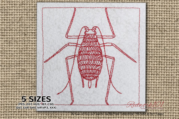 Aphid Redwork: A Charming Addition to Your Collection