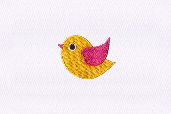 Charming Cute Bird for Boutique Apparel