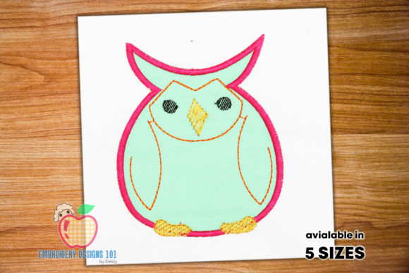 Charming Tired Sleepy Owl Applique Review