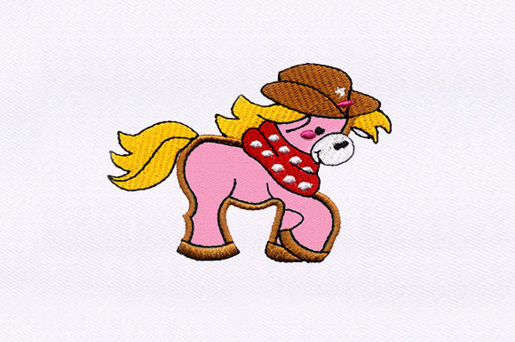Cowboy Horse: A Premium Embroidery Design Review