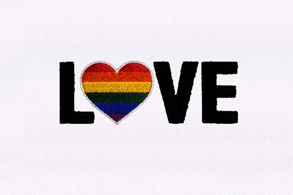 Equally Love: A Versatile Embroidery Design for Craft Fares