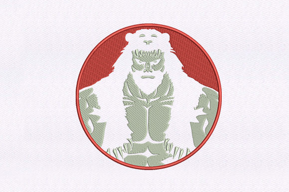 Mountain Man: A Charming Embroidery Design